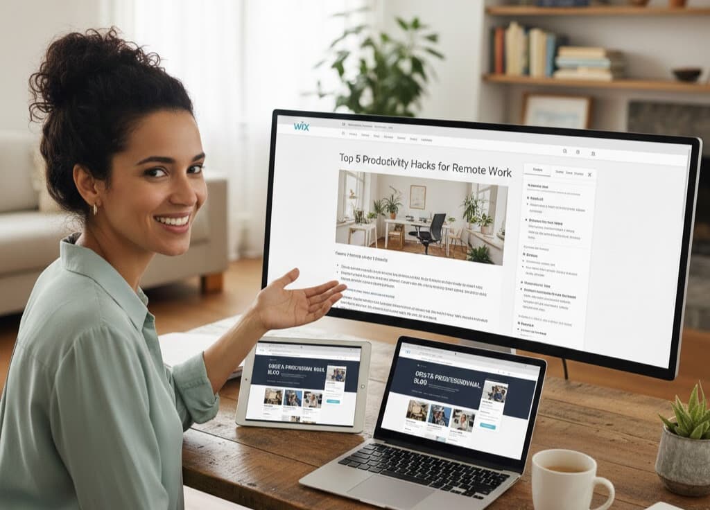 How to Create a Professional Blog Website Using Wix (Complete Beginner Guide)
